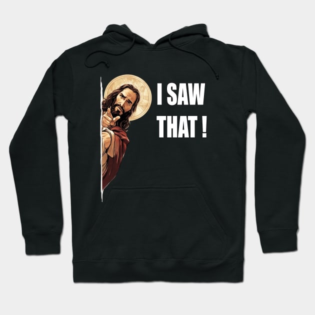 Jesus Meme - Funny T Hoodie by Buff Geeks Art